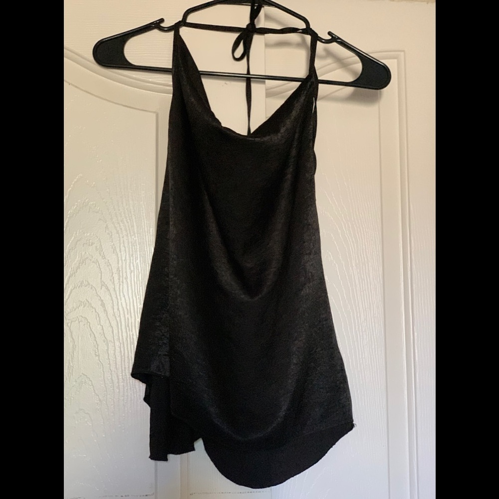 Dressy silk tank top